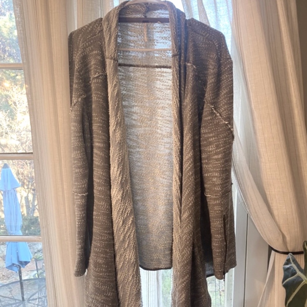 COPY - FREE PEOPLE Long Cardigan • Medium